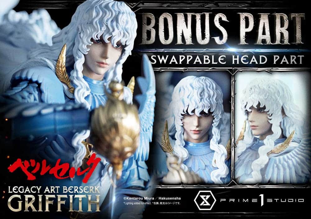 prime-1-legacy-art-berserk-griffith-statue-1-6-bonus image 2