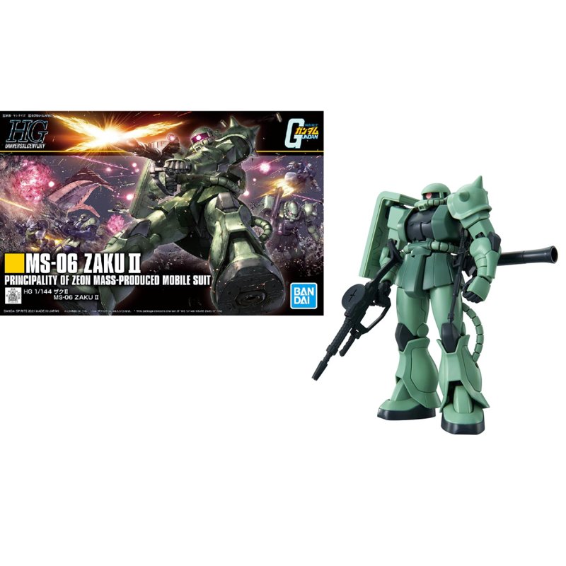 bandai-gundam-hguc-1-144-ms-06-zaku-ii-241-model-kit image 4