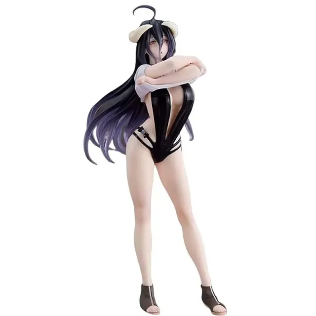 genshin-impact-albedo-black-bikini-anime-figur image 1