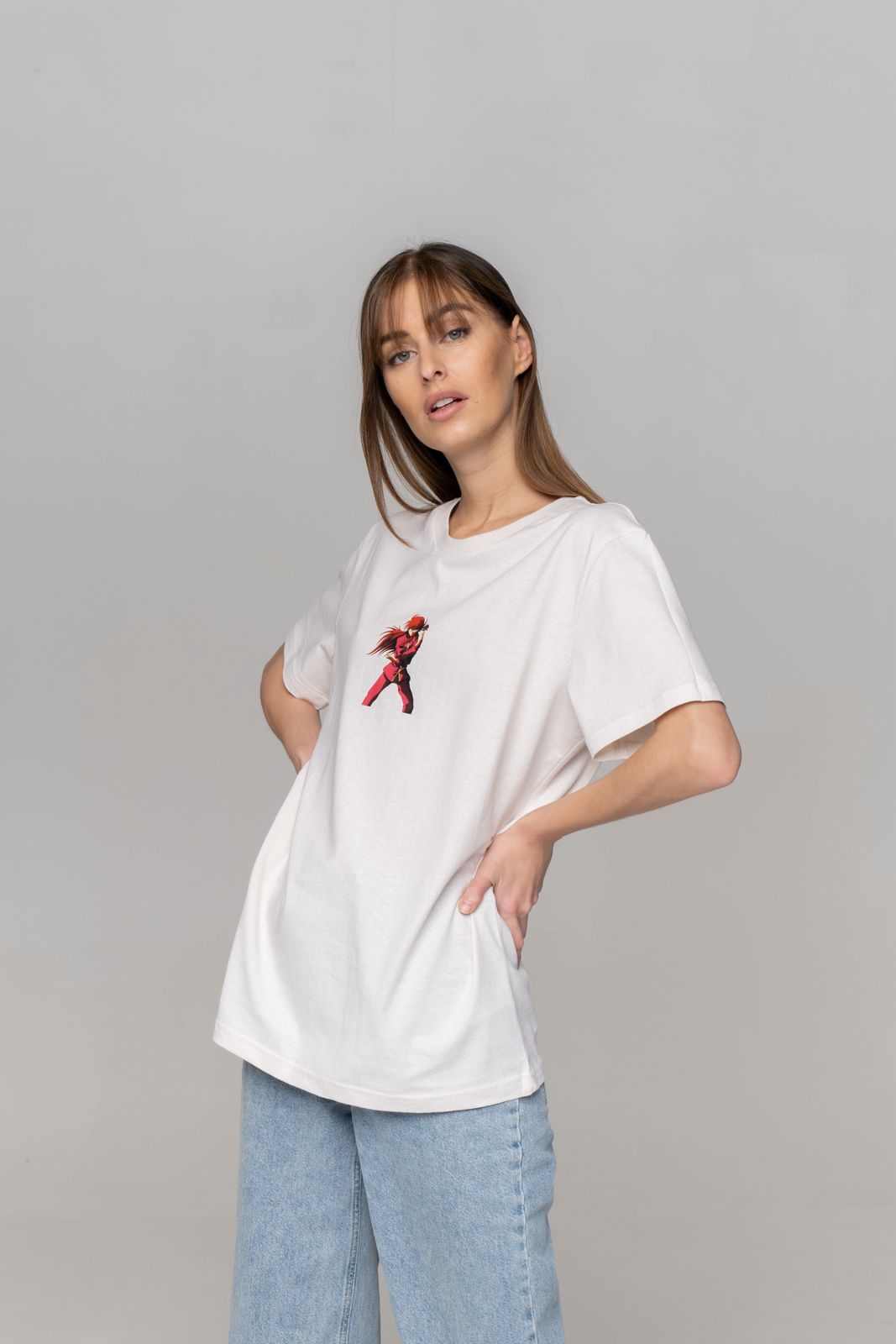 yu-yu-hakusho-motiv-3-t-shirt-wei-regular-organic-cotton image 2