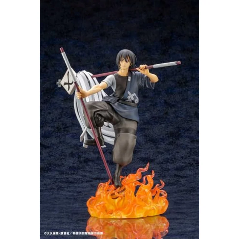kotobukiya-fire-force-shinmon-benimaru-figur-1-8-scale-statue image 2