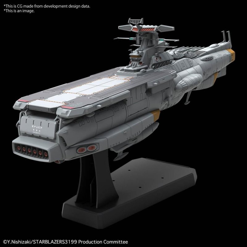 bandai-star-blazers-2202-asuka-modellbausatz-1-1000-dx image 2