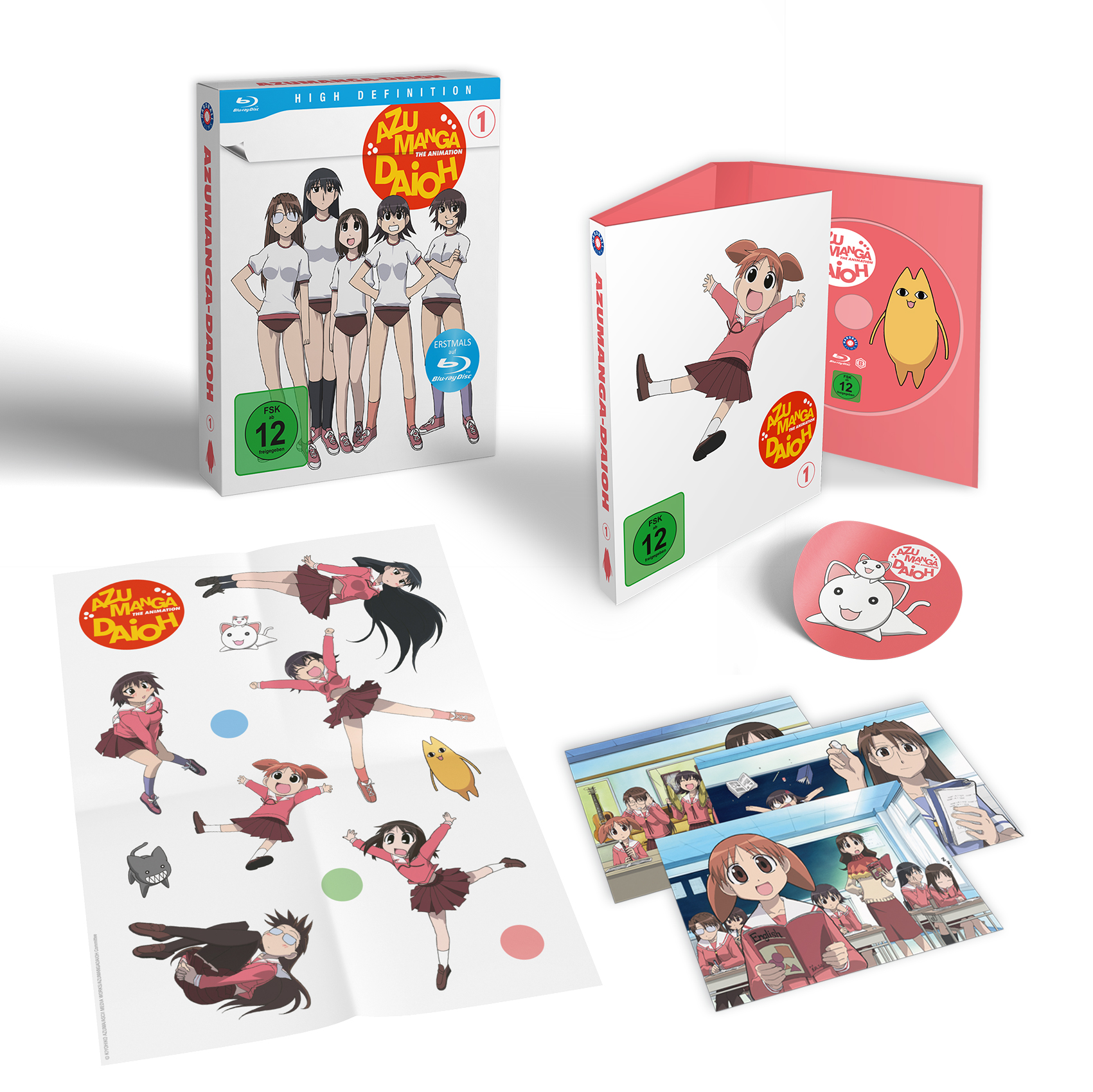 azumanga-daioh-blu-ray-bundle-vol-1-2-26-folgen-comedy image 2
