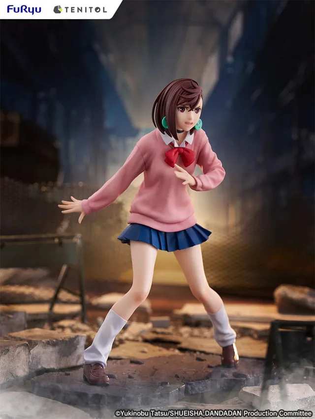anistue-dandadan-momo-figur-tenitol-pvc-statue-19-cm image 1