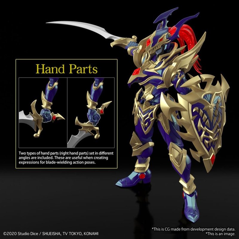 bandai-yu-gi-oh-figure-rise-standard-black-luster-modellbausatz image 3