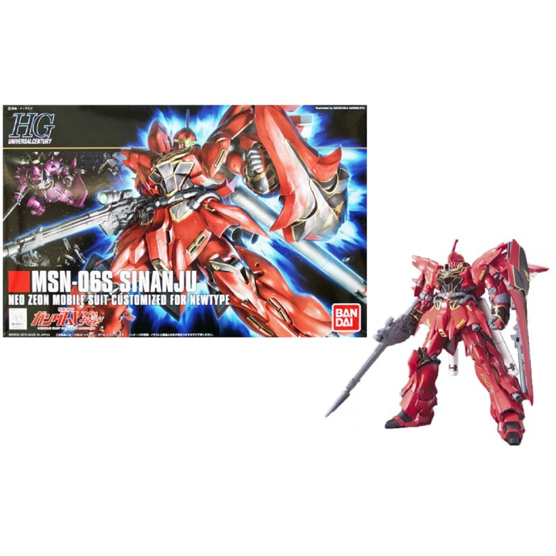 bandai-hguc-116-sinanju-1-144-modellbausatz-high-grade image 2