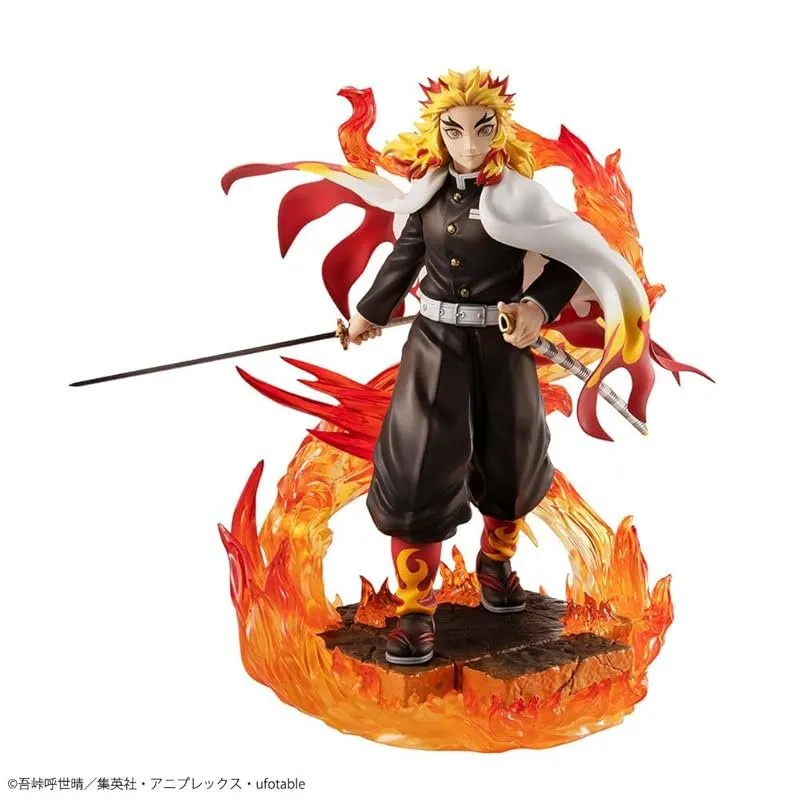 megahouse-demon-slayer-kyojuro-rengoku-g-e-m-anime-figur image 1