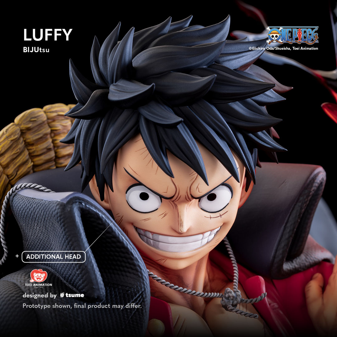 tsume-one-piece-luffy-bijutsu-resin-statue-59-cm image 4