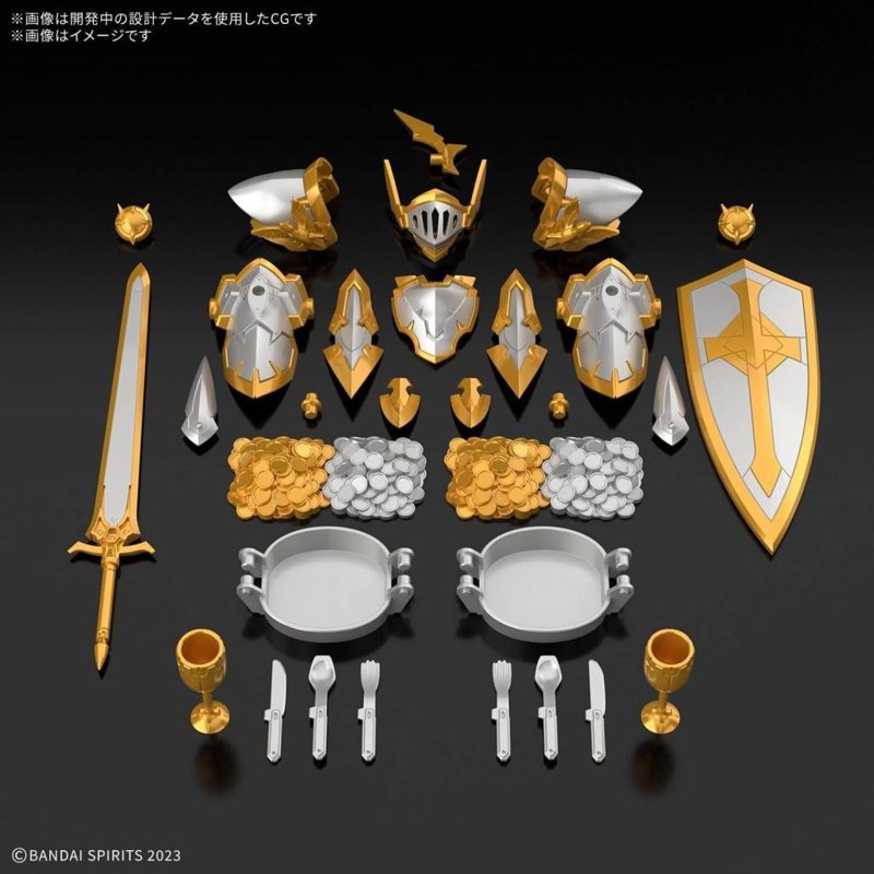 bandai-30mf-item-shop-6-gold-silver-option-modellbausatz image 2