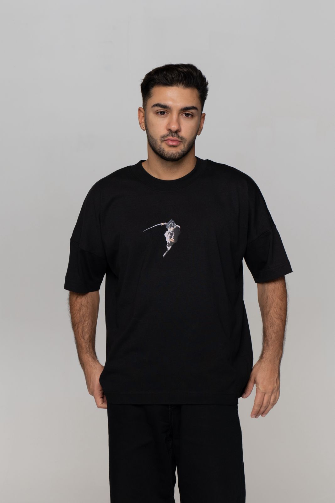hardball-films-yu-yu-hakusho-t-shirt-oversize-motiv-1-schwarz image 3